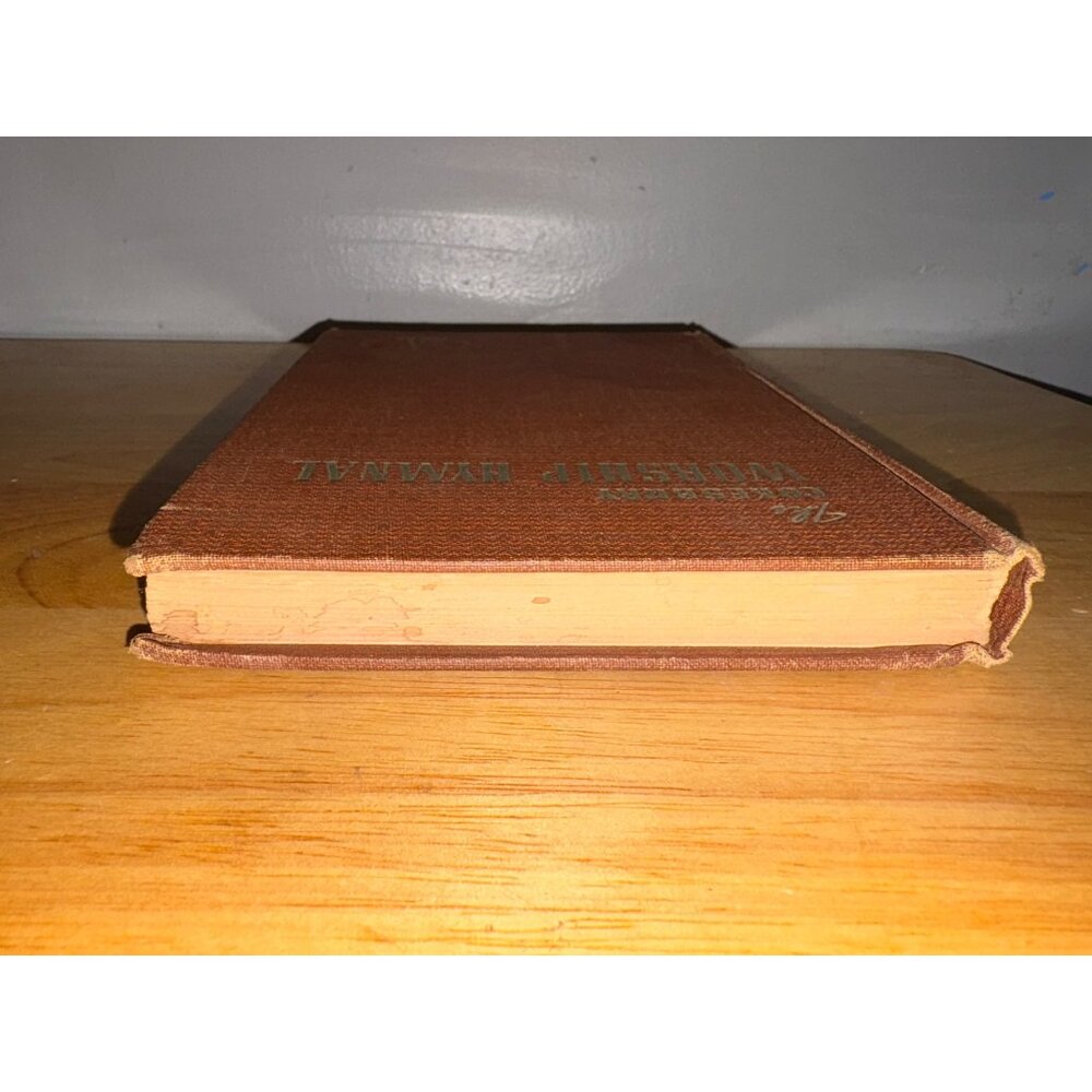Vintage Cokesbury Worship Hymnal Hardcover Book Christian Songs Religious 1966 - Picture 4 of 15